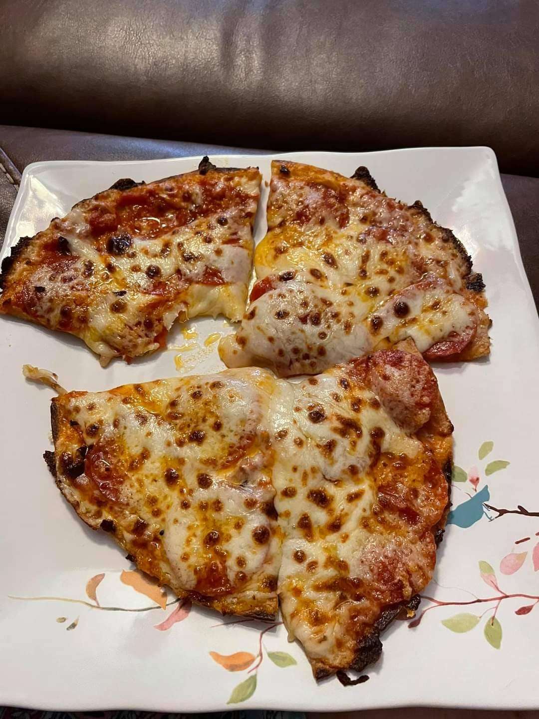 Keto Peproni Pizza