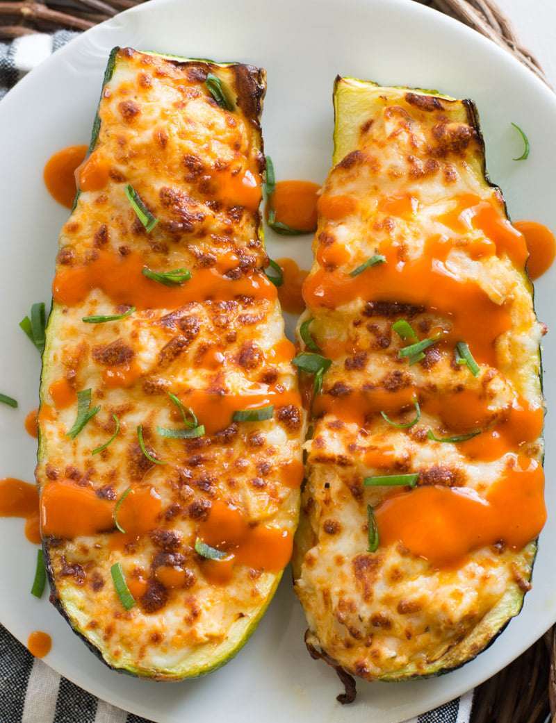 chicken zucchini boats