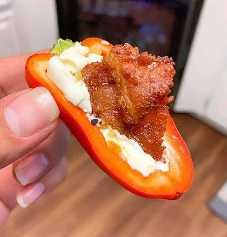 mini peppers cream cheese