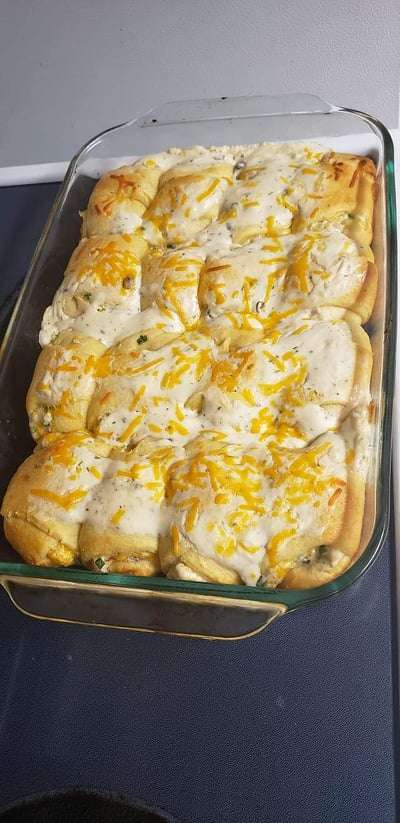 cheesy crescent rolls