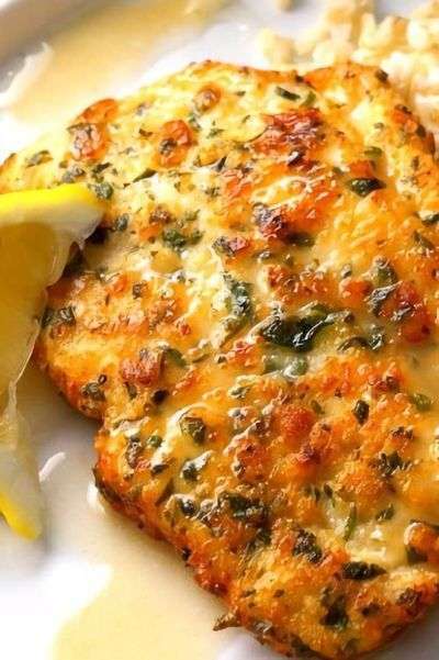 Chicken Piccata Keto Style,