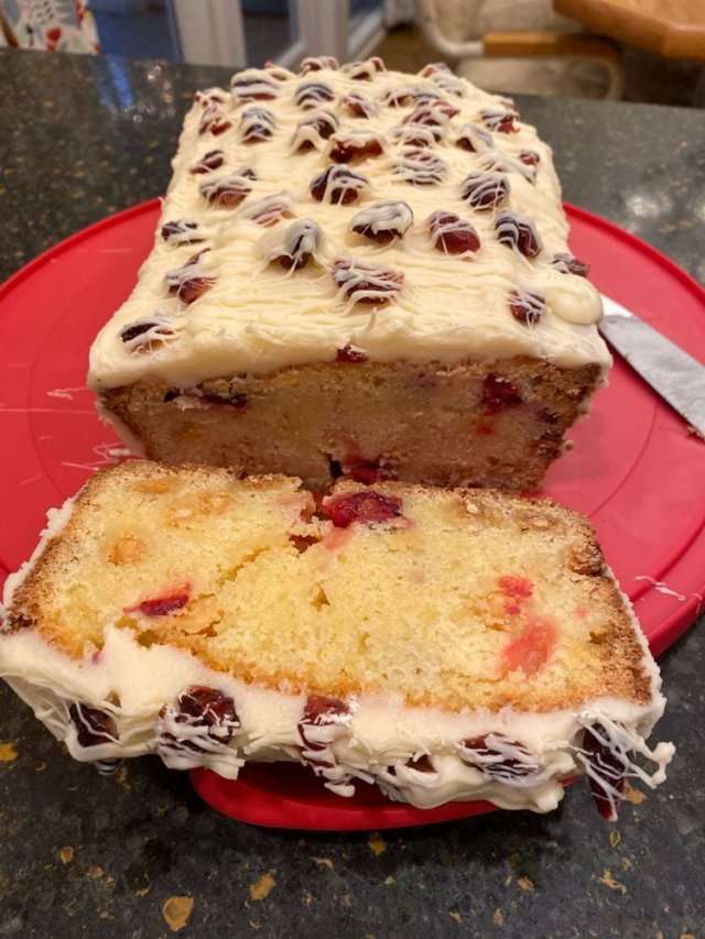 Cranberry pound cake, Keto Cranberry Pound Cake recipe