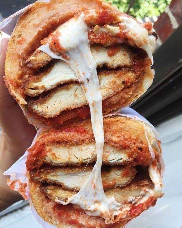 Chicken parm sandwich recipe,