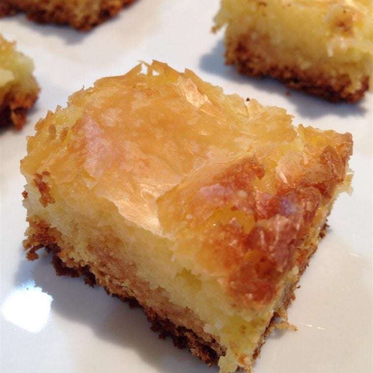 Keto gooey butter cake recipe