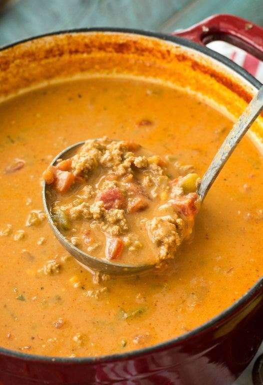 Keto Taco Chicken Soup