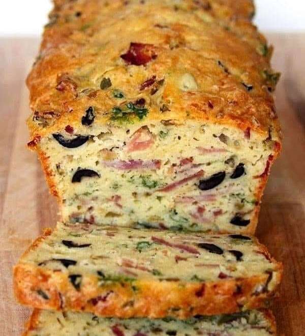 Keto Bacon Cheese Bread