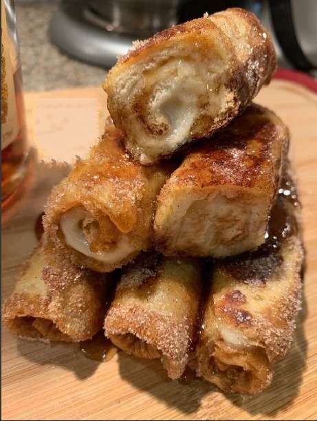 Roll Up French Toast
