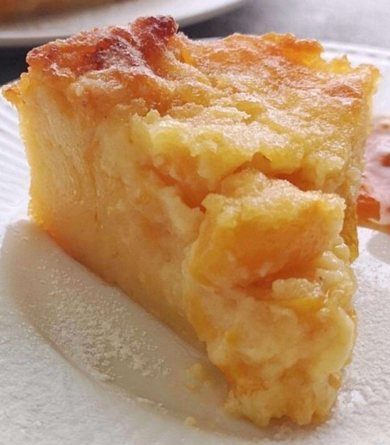 Peach Cream Cake Recipe