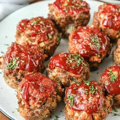Mini Meatloaf Low Carb