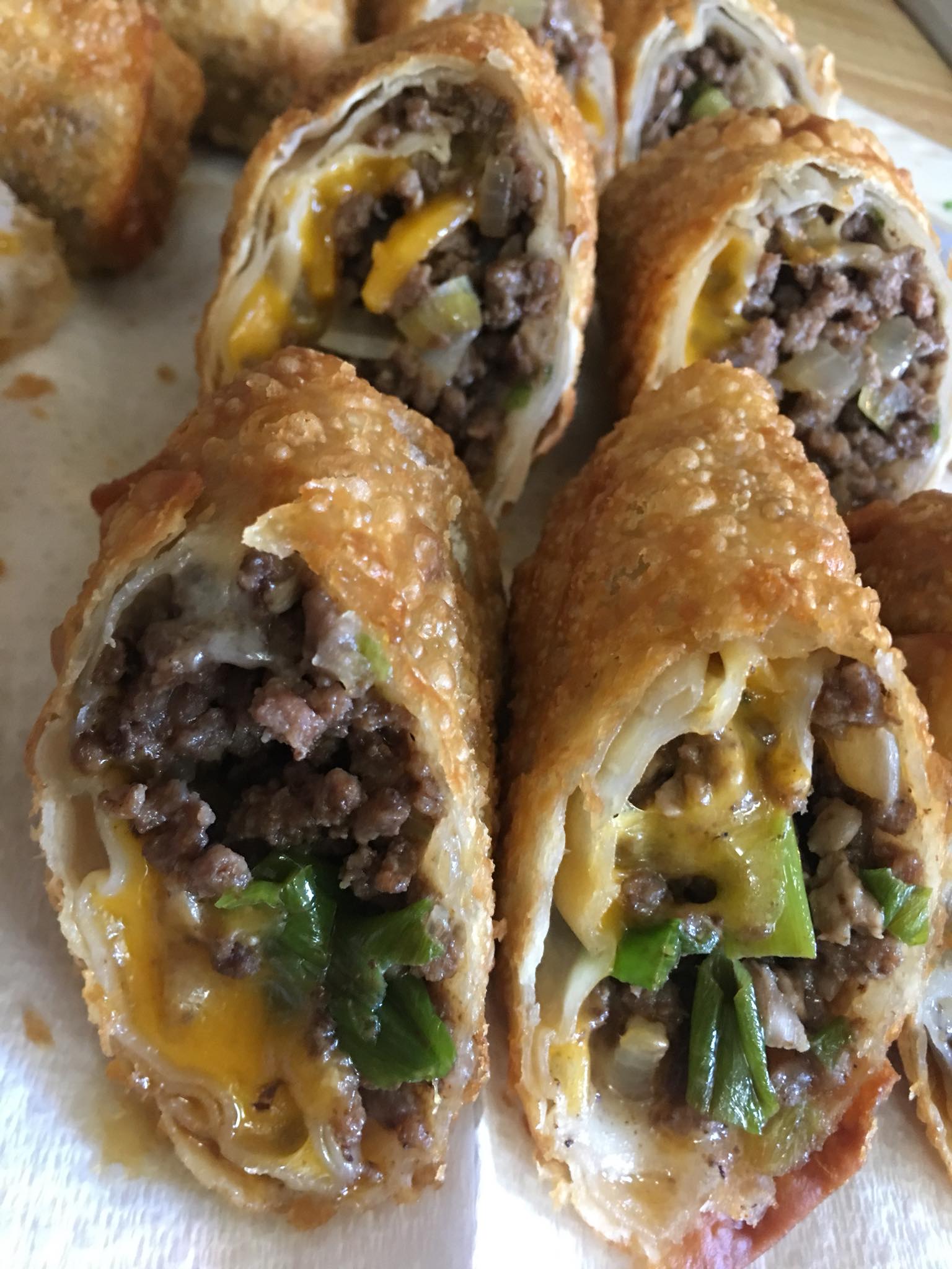 Keto Cheeseburger Roll Up