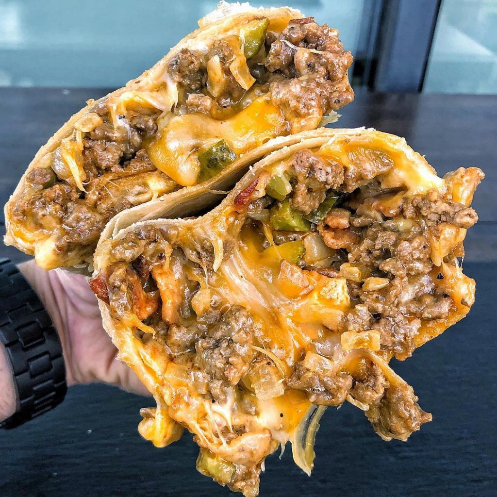 Keto Bacon Cheeseburger Burrito Recipe, Easy & Quick Recipe