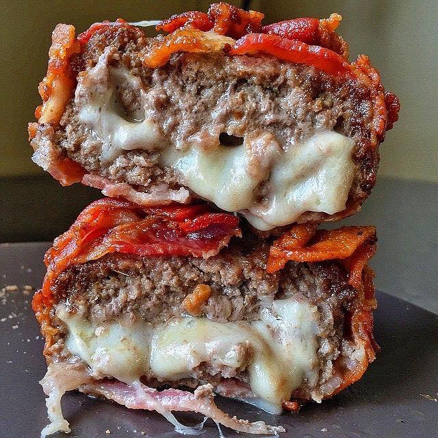 Cheddar Bacon Burger