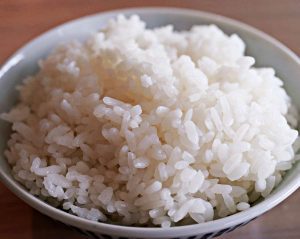 rice vs wheat nutrition chart