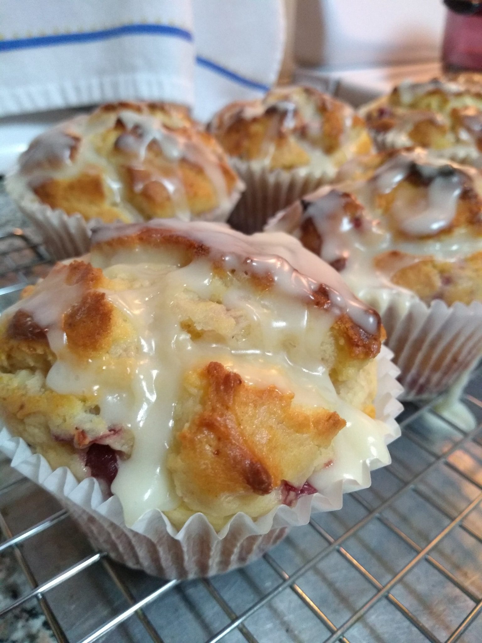 Keto Cranberry Muffins