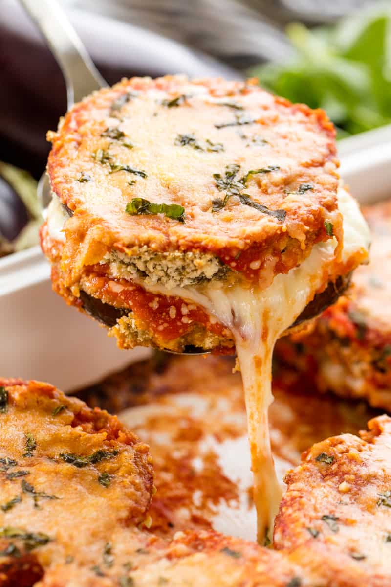 KETO EGGPLANT PARMESAN RECIPE