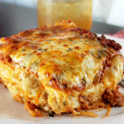 Keto Cajun Chicken Lasagne